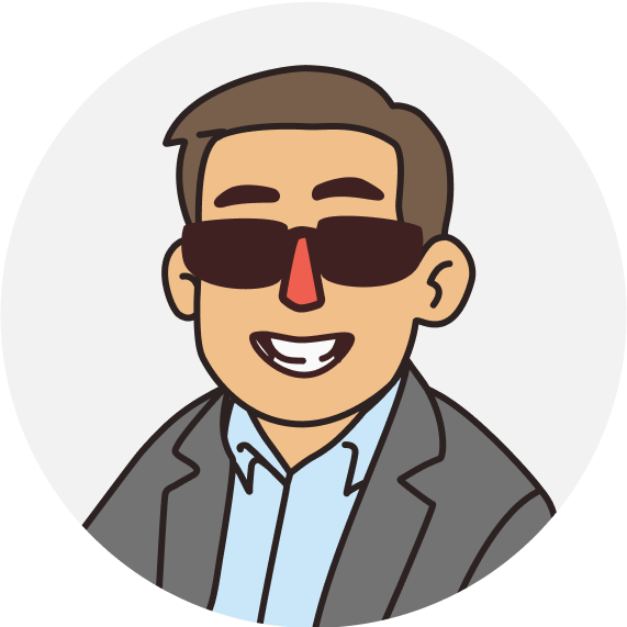 cartoon of Mike Ewing